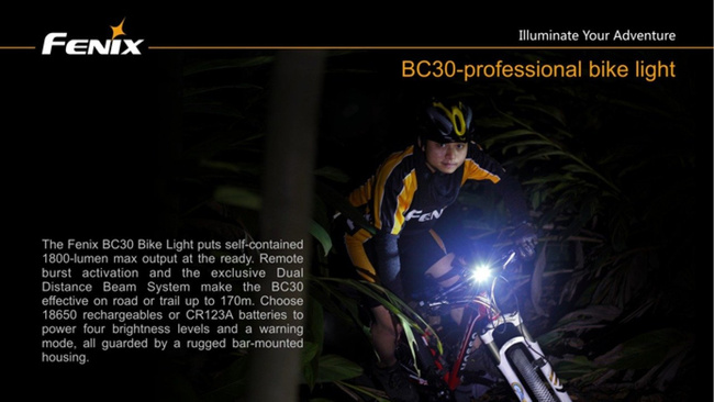 Lámpák, zseblámpa, Fenix BC30