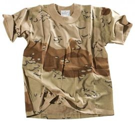 GYEREKEK PÓLÓ US DESERT CAMO