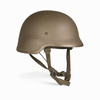 Military Protective Helmet made of KEVLAR - German Army BW Military Surplus - OD Green - Like New