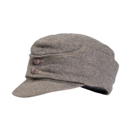 Hiteles katonai sapka - téli modell - Svéd hadsereg katonai felesleg - Szürke - Használt