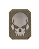 OD PVC SKULL 3D PATCH W. HOOK&LOOP CLOSURE SM