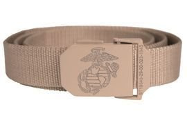 USMC Khaki 30 MM WEB BELT