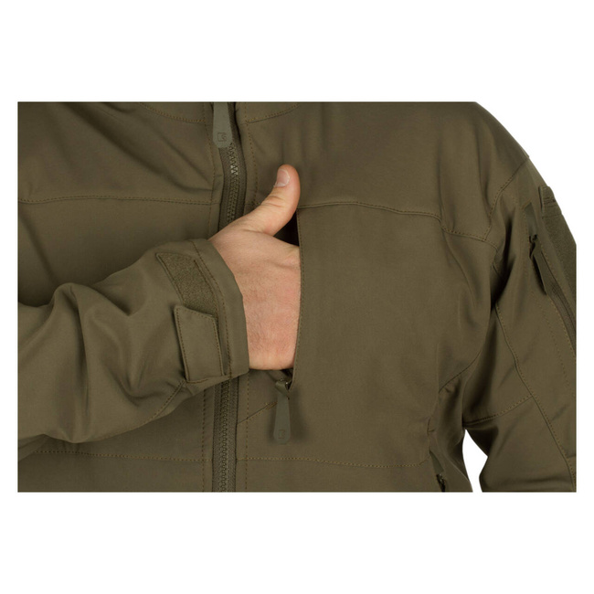 RAPAX SOFTSHELL JACKET - SWAMP - CLAWGEAR