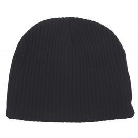 Knitted Hat, "BEANIE", Rip, Black