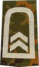 EMBLÉMA - GERMAN ARMY FLECKTARN CAMO/SILVER SHOULDER LOOPS ´OBERFELDWEBEL´