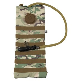 TPU-TARTÁLYOS HIDRATÁCIÓS HÁTIZSÁK - MOLLE SYSTEM - OPERATION CAMO - 2,5 L - MFH