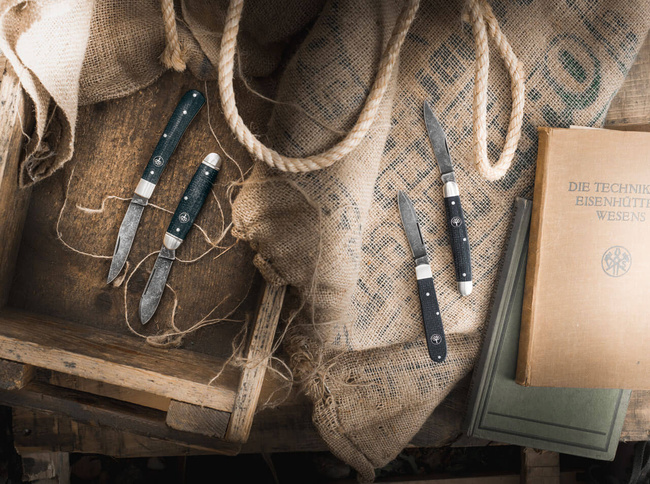 "TRAPPER UNO BURLAP" Zsebkés - BOKER