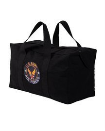 US COTTON PARACHUTE CARGO BAG WITH PRINT - FEKETE - MILTEC