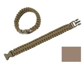 PARACORD SURVIVAL KARKÖTŐ - Coyote