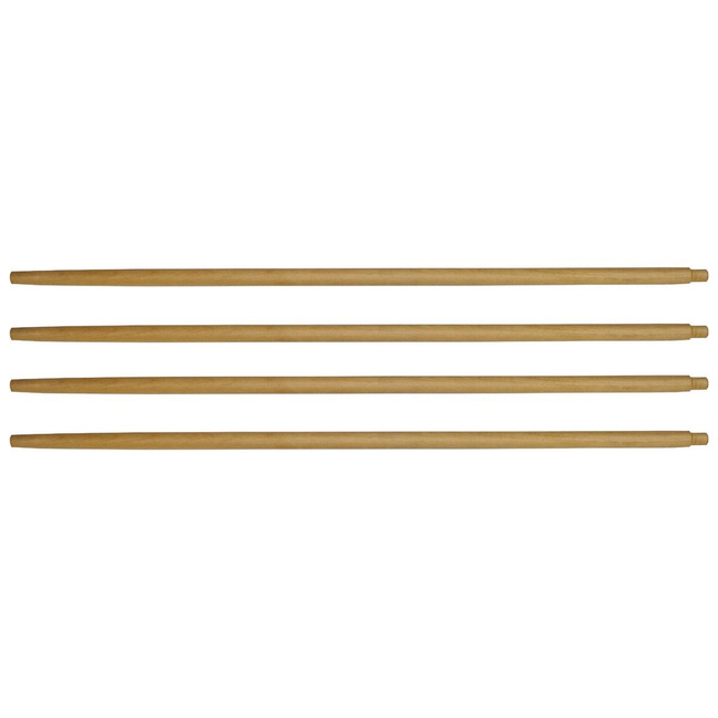 US pole, folding cot, insect bar, wood, length: 30 inch = 76,2 cm