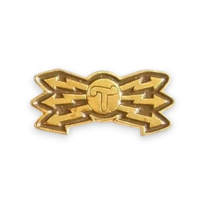 Army Rank Insignia - Communications - Hungary Army Military Surplus - Like New