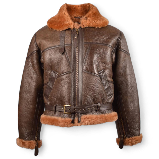 BRIT. RAF SHEEPSKIN LEATHER JACKET