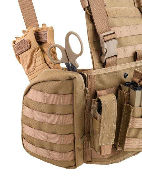 TACTICAL CHEST RIG - "MARTE" - Defcon5® - COYOTE TAN