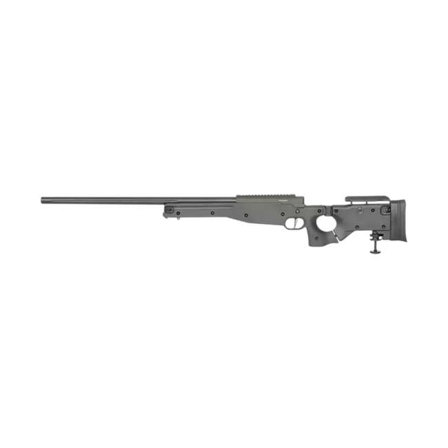 Airsoft replika mesterlövész MB08AE - lecsökkentett verzió - Fekete - WELL PRO 