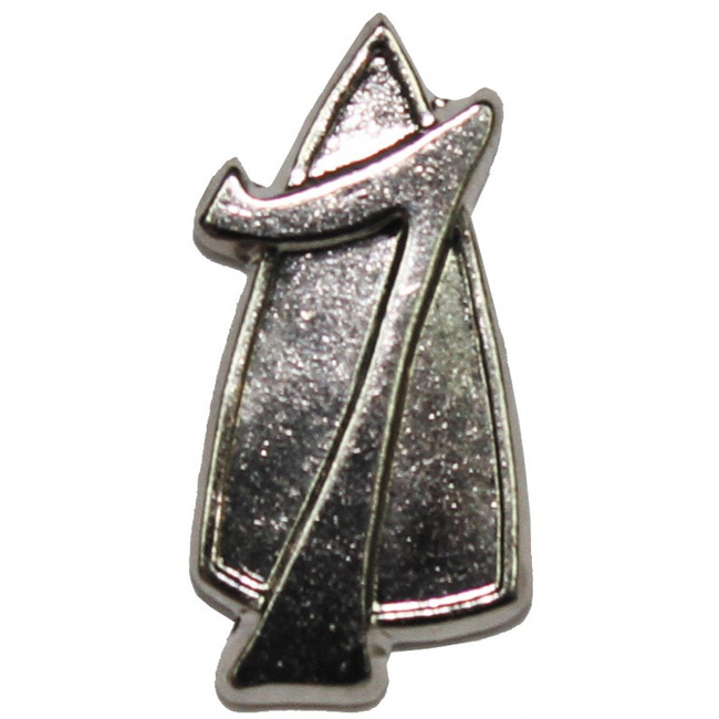 CZ/SK metal badge, silver, like new