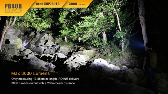 ZSEBLÁMPA "PD40R" - FENIX