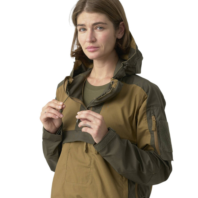 Unisex Tracer Anorak kabát - Polipamut  Stretch Ripstop - Duck Hunter Camo - Helikon Tex