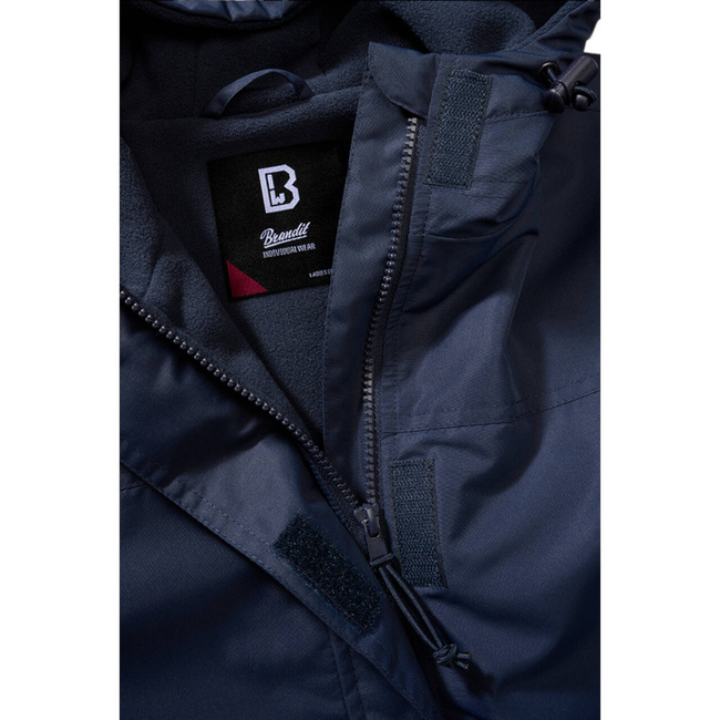 LADIES JACKET - FRONTZIP WINDBREAKER - NAVY - BRANDIT