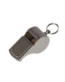 ′Military′ Nickel-plated Whistle