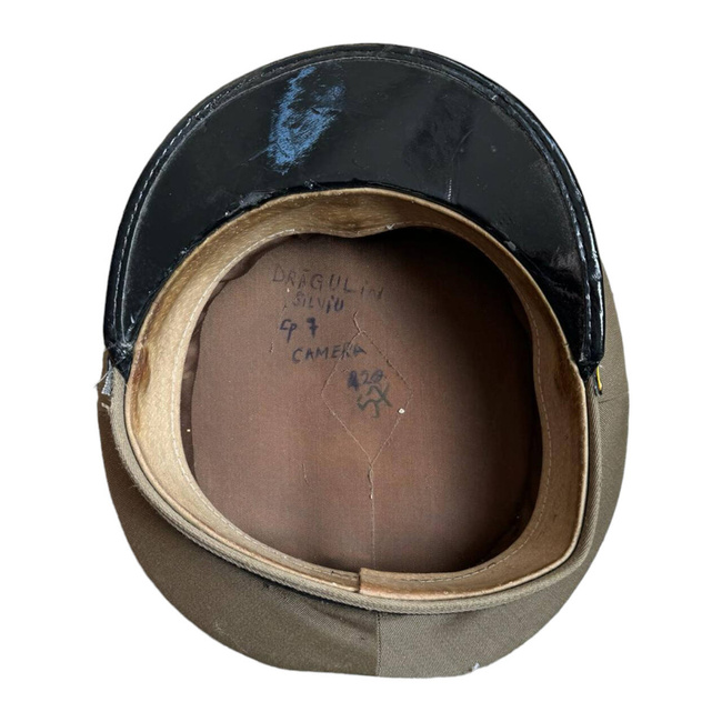 RSR KATONAI SISAK - TÜZÉRSÉG/TECHNIKAI ALTISZT - KATONAI FELESLEG ROMÁN HADSEREG - JÓ ÁLLAPOTBAN