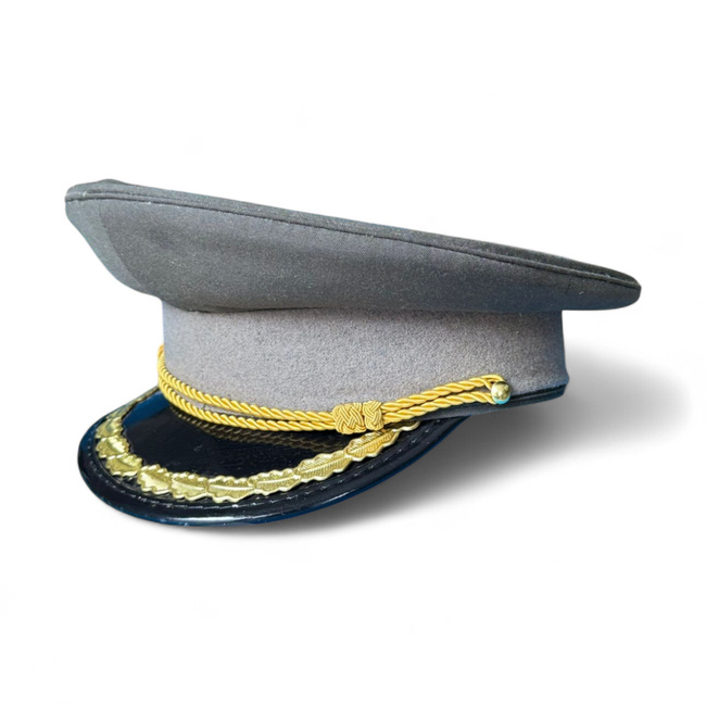 Tiszt sapka - Román hadsereg katonai felesleg RSR időszak - Szürke - Újszerű