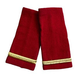 OFFICER RANKS, INFANTRY, MUSIC - SECOND LIEUTENANT WITHOUT A MARK, RED CITY - MILITARY SURPLUS ROMANIAN ARMY - USED