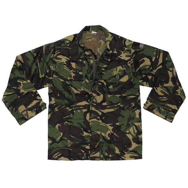 GB COMBAT JACKET - "LIGHTWEIGHT" - DPM CAMO - MILITARY SURPLUS - USED