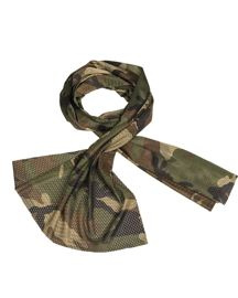 WOODLAND MESH NET SCARF
