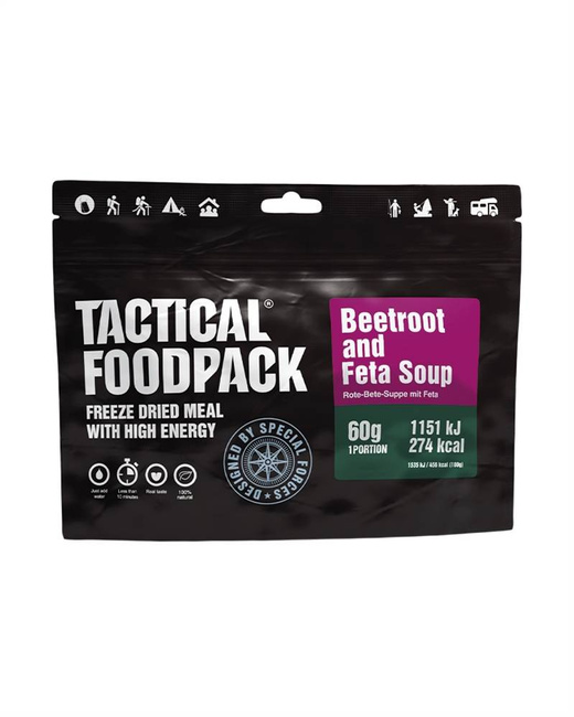 TAKTIKAI FOODPACK® LEVES VÖRÖS CÉKLÁVAL ÉS FETA SAJTTAL