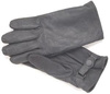GERMAN ARMY GREY LEATHER GLOVES USED
