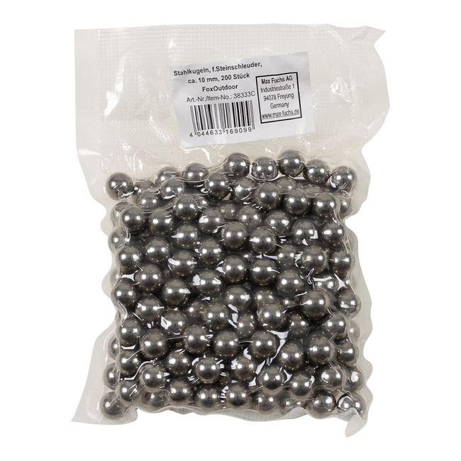 Steel Ball for Slingshot, 10 mm, 200 pcs.