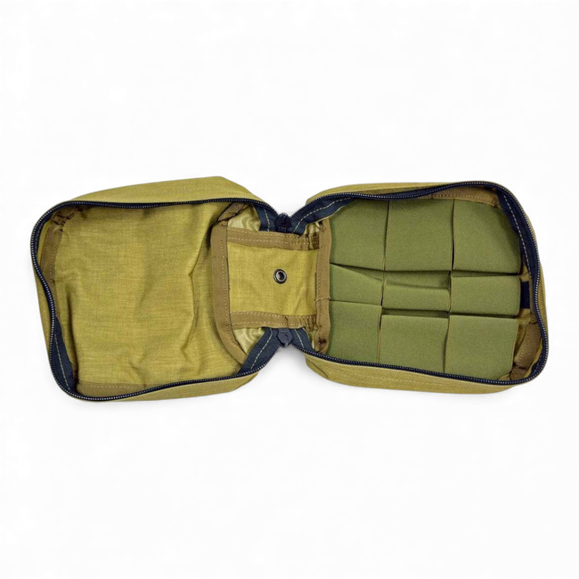 Hasznos Táska - Gumi - MOLLE - Holland Hadsereg Surplus - Khaki - Mint új