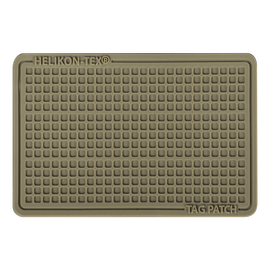 SZEMÉLYRE SZABHATÓ PVC PANEL - TÉPŐZÁRAS RÖGZÍTÉS - 3 DARABOS KÉSZLET - 60 x 40 MM - Helikon-Tex® - COYOTE