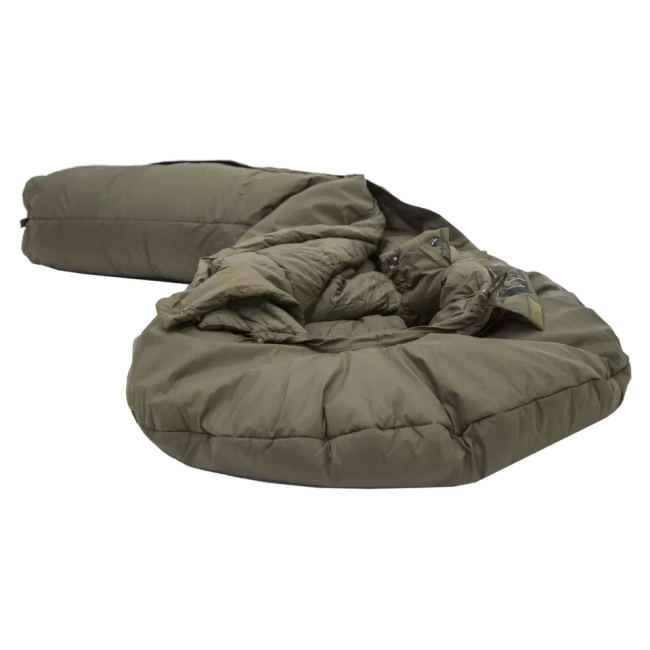 HIGH PERFORMANCE WINTER SLEEPING BAG - OLIVE GREEN - DEFENCE 6 - CARINTHIA