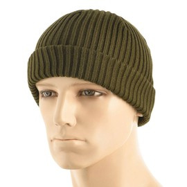 AKRIL SZÖVET ÓRASAPKA - DARK OLIVE - M-TAC