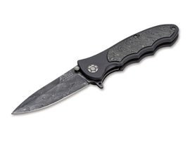 Böker Manufaktur Solingen Leopard-Damascus III Collection kés