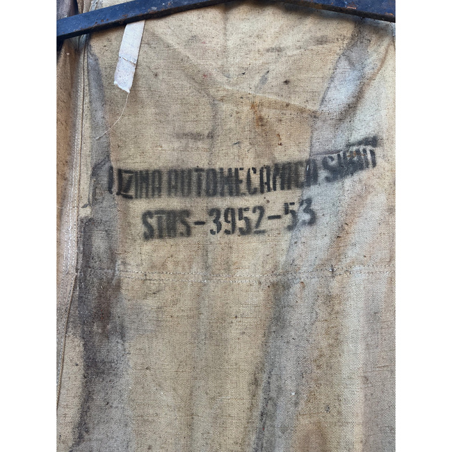 VINTAGE FA EGÉSZSÉGÜGYI HORDÁGY - 1965-1980 - ROMÁN HADSEREG KATONAI FELESLEG - JÓ ÁLLAPOTBAN