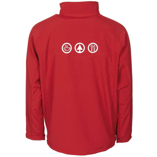 "SOFT SHELL" KABÁT - PIROS - MINTHA ÚJ LENNE