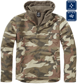Windbreaker jacket light woodland