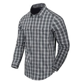 COVERT CONCEALED CARRY SHIRT - FOGGY GREY PLAID - HELIKON