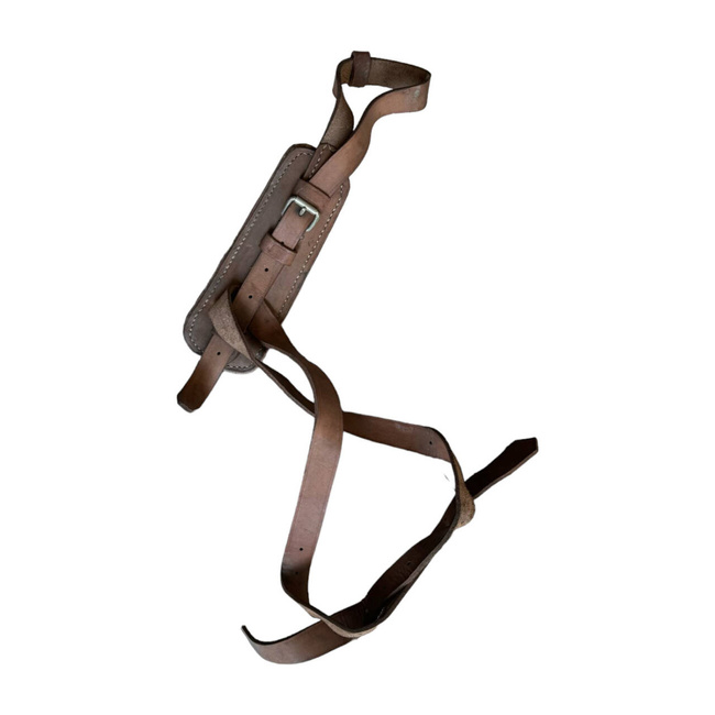 LÓ KIEGÉSZÍTŐ - BŐR - KATONAI FELESLEG ROMÁN HADSEREG - JÓ ÁLLAPOTÚ