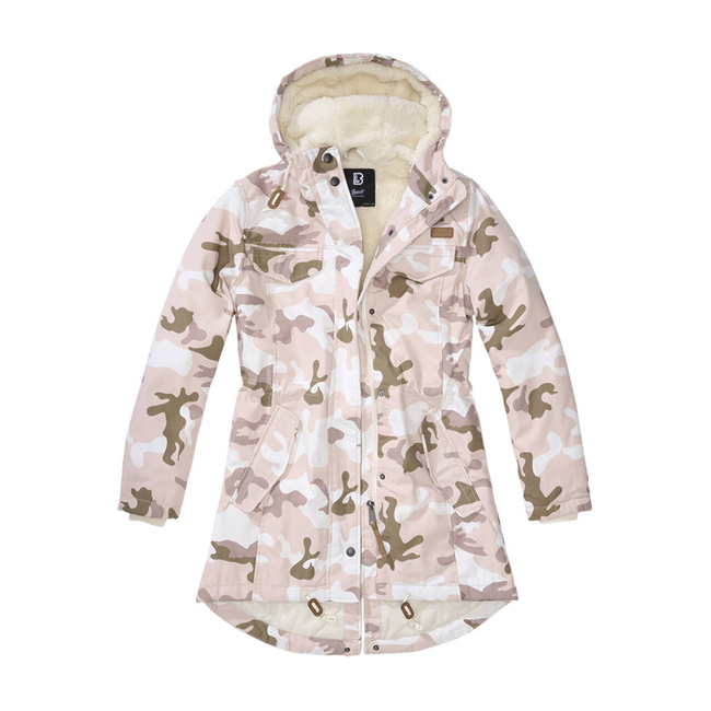NŐI PARKA KABÁT - MOCSÁRI TÓ - CANDY CAMO - BRANDIT