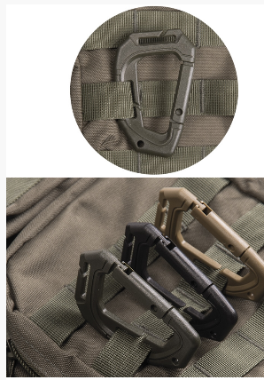 MOLLE TAKTIKAI KARABINEK - 2 DARABOS KÉSZLET - Mil-Tec® - OD