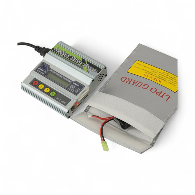 LiPo Guard 10x20 cm akkumulátorok töltésére szolgáló védőtok - Kicsi - IPower