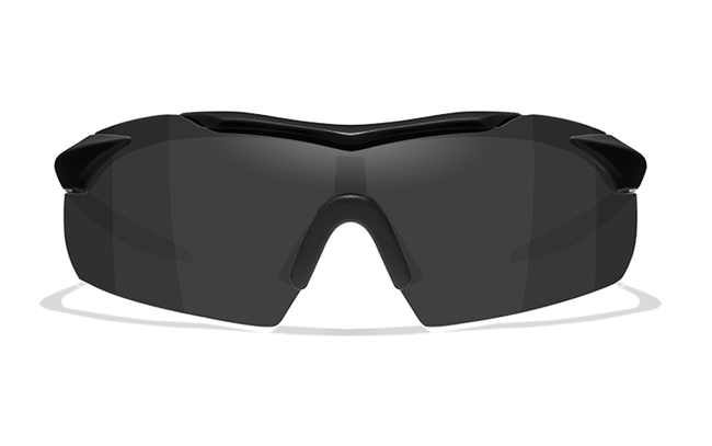 BALLISTIC SUNGLASSES - VAPOR 2.5 - WILEY X - GREY/CLEAR - BLACK FRAME