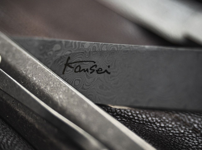 DAMASCUS KÉS WASABI - BOKER PLUS