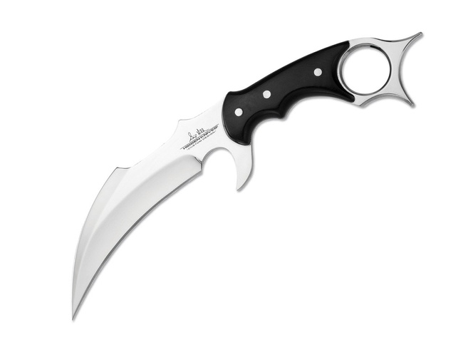 Fix pengéjű kés - United Cutlery Gil Hibben Karambit - Fekete