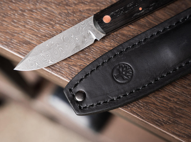 FIX PENGÉJŰ KÉS - BARLOW BFF DAMASC - BARNA