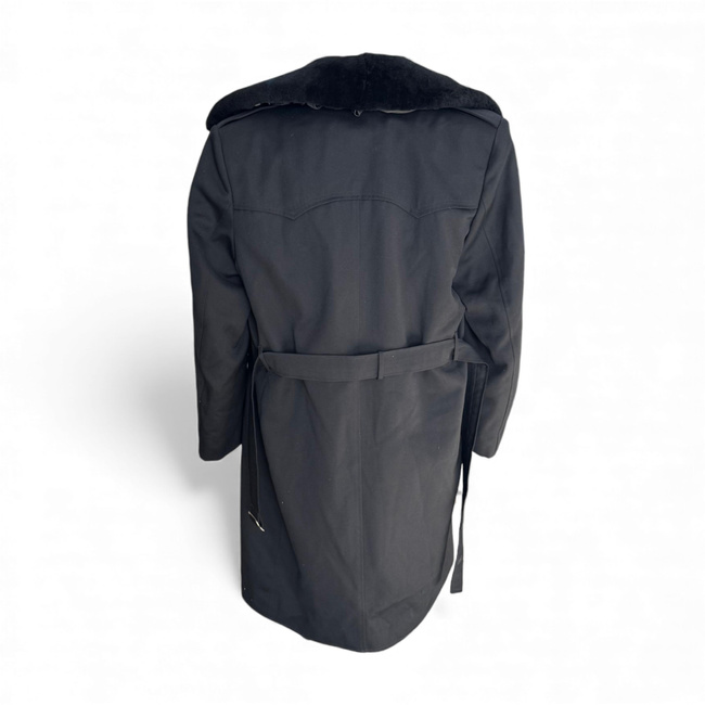 TISZT KATONAI HOSZU GABONA KABAT - VINTAGE, 1980-AS ÉVEK - BOLGÁR HADSEREGI HADIANCI - FEKETE - JÓ ÁLLAPOTBAN