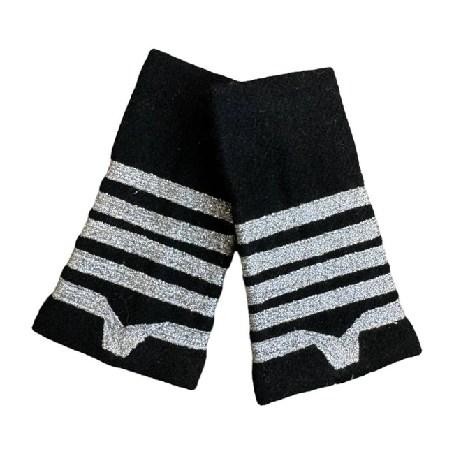 MILITARY RANKS, MAPN - MILITARY MASTER CLASS I WITHOUT MARK, BLACK TOWN - MILITARY SURPLUS ROMANIAN ARMY - IN GOOD CONDITION